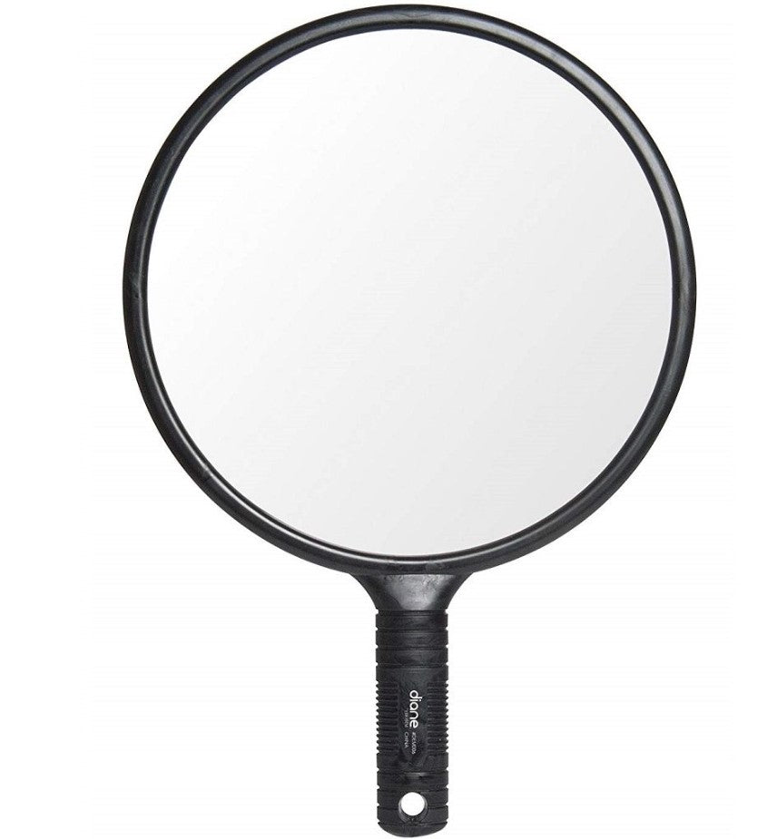 DIANE MIRROR 10 ROUND BLACK DEM006