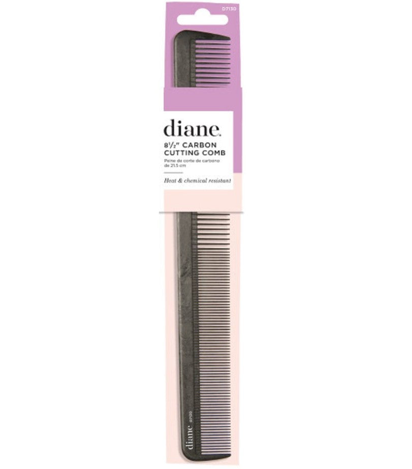 DIANE CARBON CUTTING COMB 8 1/2" #D7130