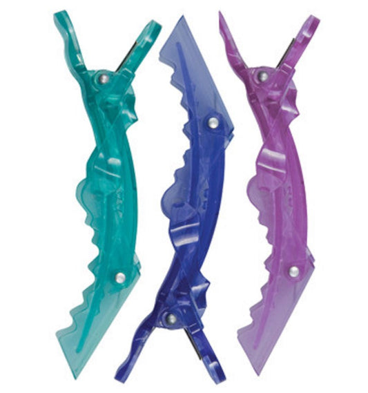 DIANE GATOR CLIPS COLORS 4 1/2 3PK D282C