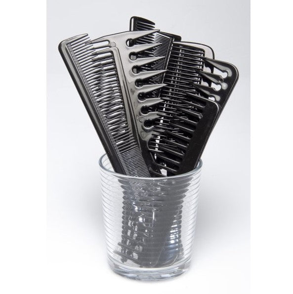 DIANE ASSORTED COMB KIT BLACKD 10 PK D7901