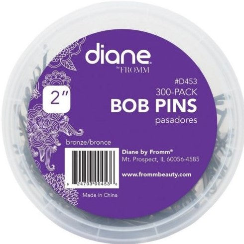 DIANE BOB PINS 2 INCHES BRONZE 300 PK D453