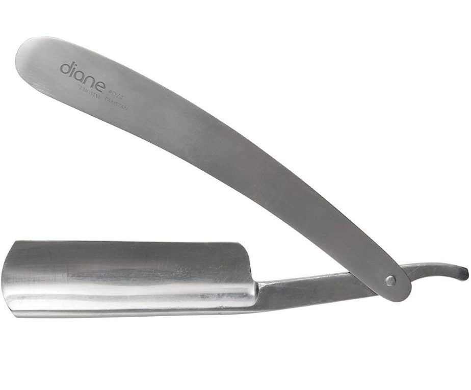 DIANE DELUXE STAINLESS STEEL STRAIGHT RAZOR D76