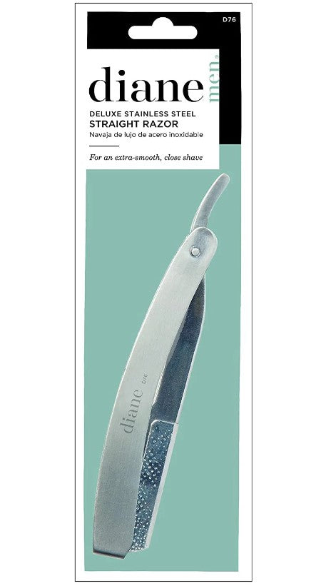 DIANE DELUXE STAINLESS STEEL STRAIGHT RAZOR #D76
