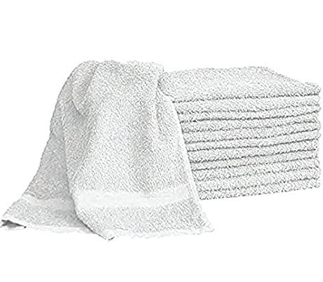 DIANE ESSENTIAL SALON TOWELS WHITE 12 PK DTT002