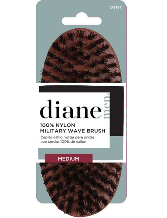 DIANE 100% NYLON MILITARY WAVE BRUSH D9161