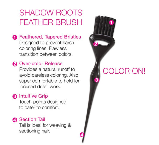COLOR COCKTAIL SHADOW ROOTS FEATHER BRUSH #5516367