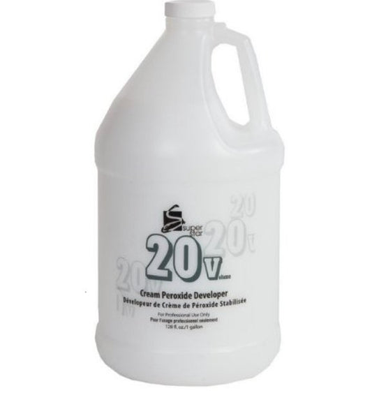 CREAM PEROXIDE DEVELOPER 20 VOLUME GALLON