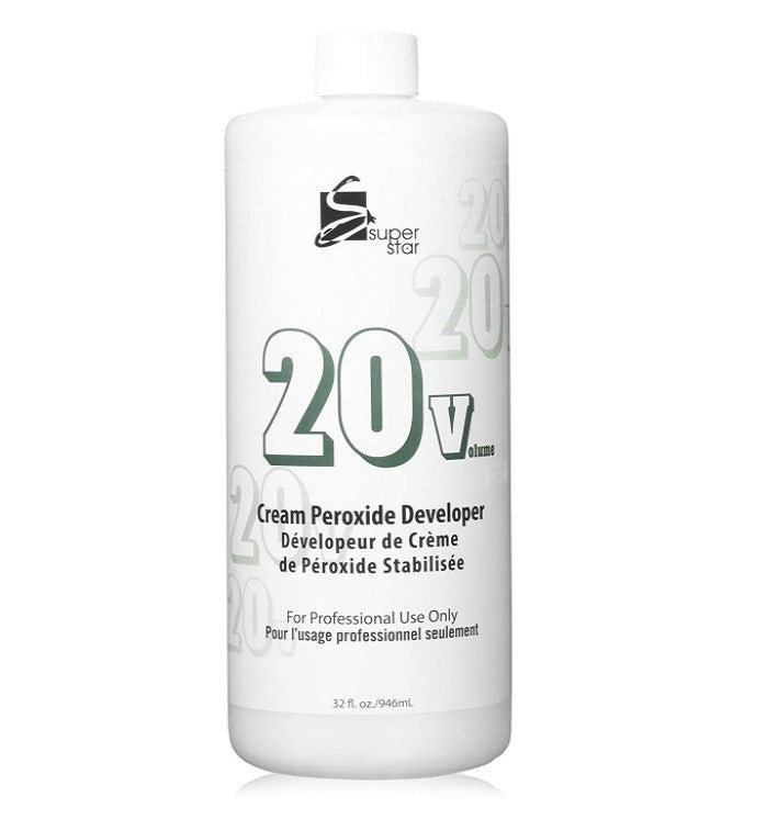 REVELADOR DE PERÓXIDO EN CREMA 20 VOLUMENES 32 OZ