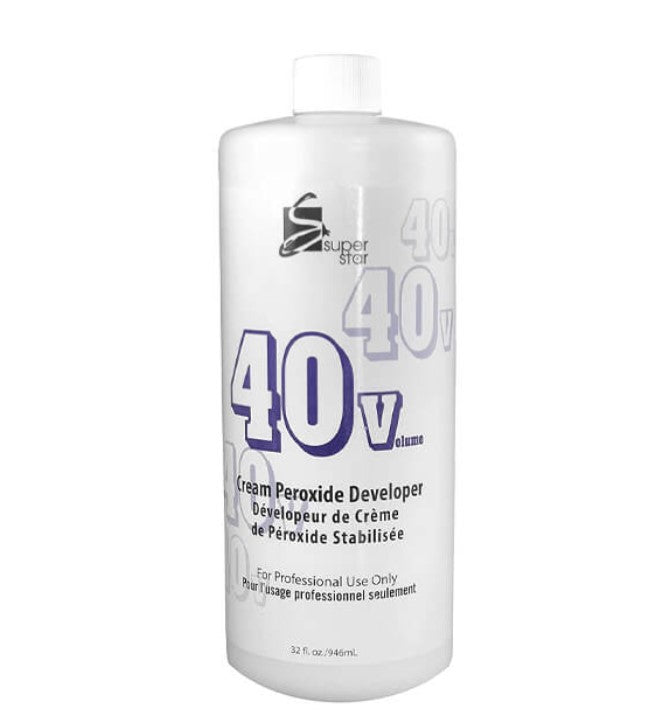 REVELADOR DE PERÓXIDO EN CREMA DE 40 VOLUMEN, 32 oz