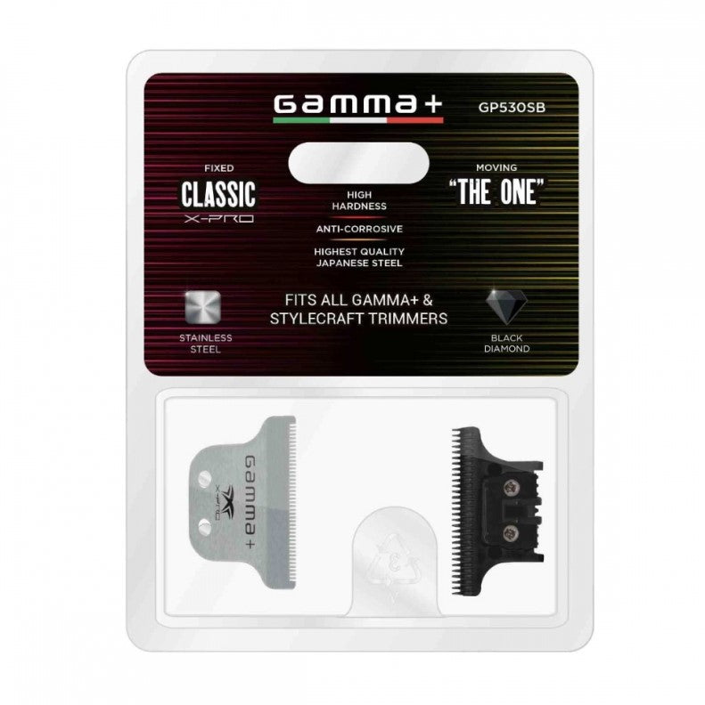 CUCHILLA FIJA PARA RECORTADORA DE ACERO INOXIDABLE GAMMA+ CON UN CORTADOR #GP530SB
