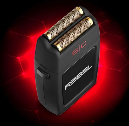 STYLECRAFT PRO REBEL SHAVER WITH SUPER -TOTQUE MOTO #SC802B