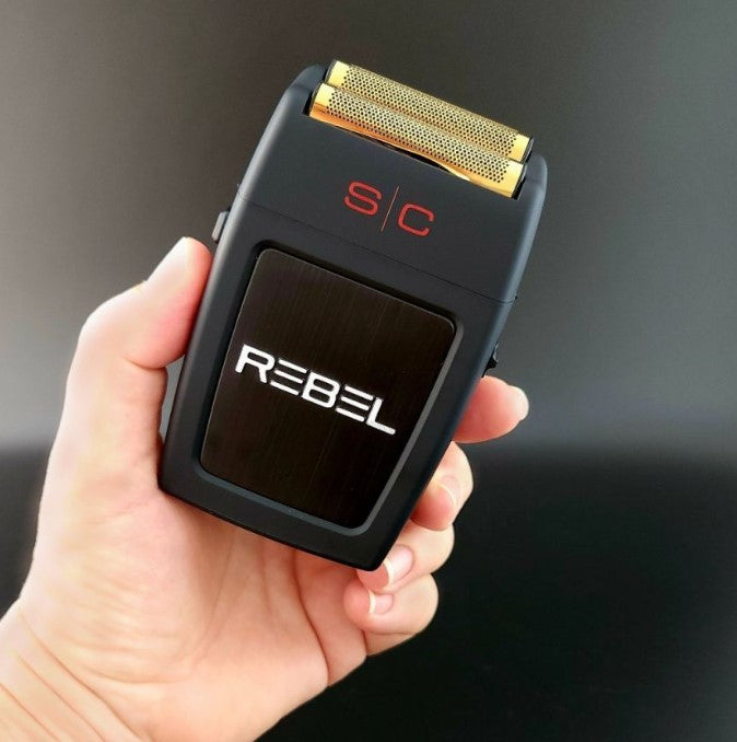 STYLECRAFT PRO REBEL SHAVER WITH SUPER -TOTQUE MOTO #SC802B
