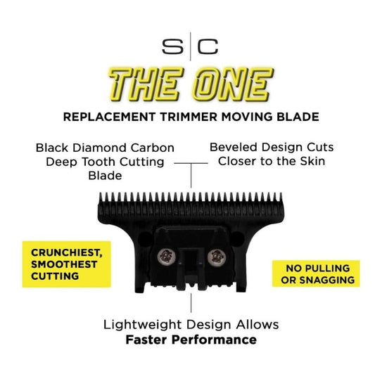 STYLECRAFT MOVING "THE ONE" BLACK TRIMMER BLADE #SC532B
