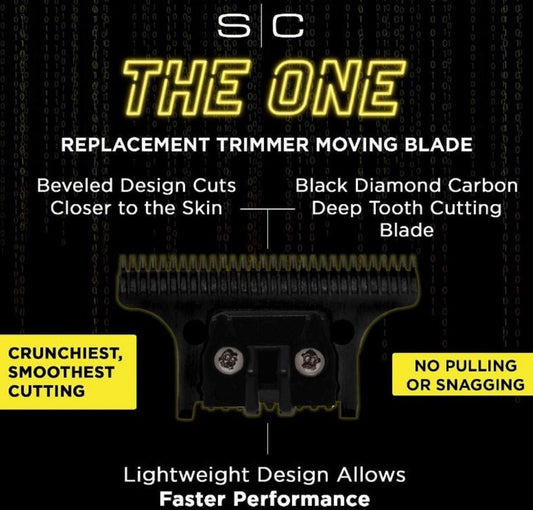 STYLECRAFT MOVING "THE ONE" BLACK TRIMMER BLADE #SC532B