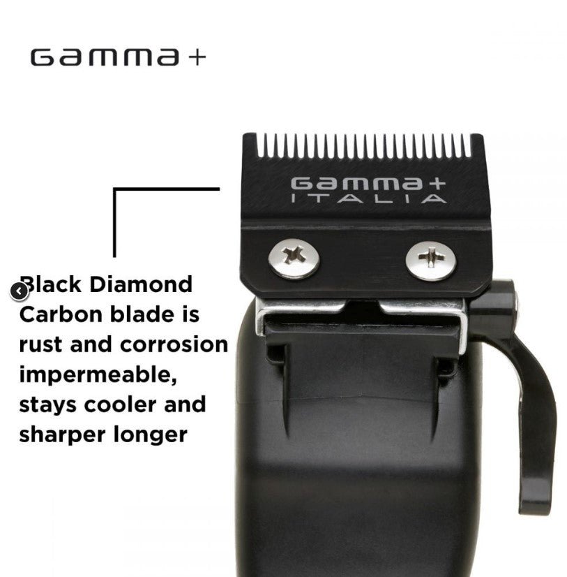 CUCHILLA PARA CORTADORA DE PELO GAMMA+FIJA DE DIAMANTE NEGRO #GPFBDFB