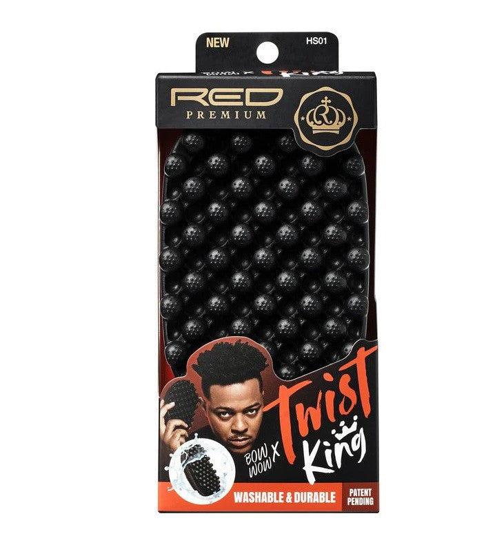 RED PREMIUM BOW WOW X TWIST KING SPONGE HS01 – MC Barber Supply