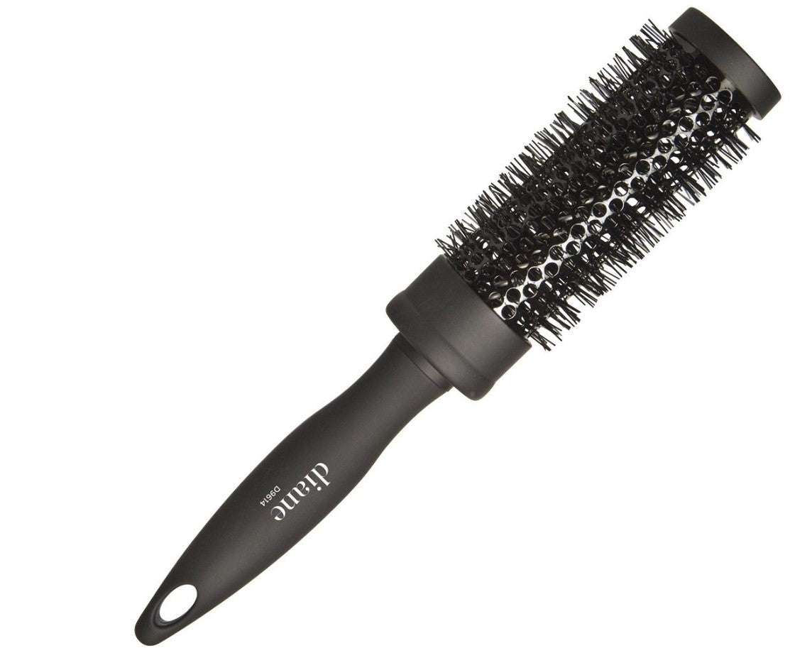 CEPILLO TÉRMICO REDONDO DIANE NEGRO 1-1/4" #D9614