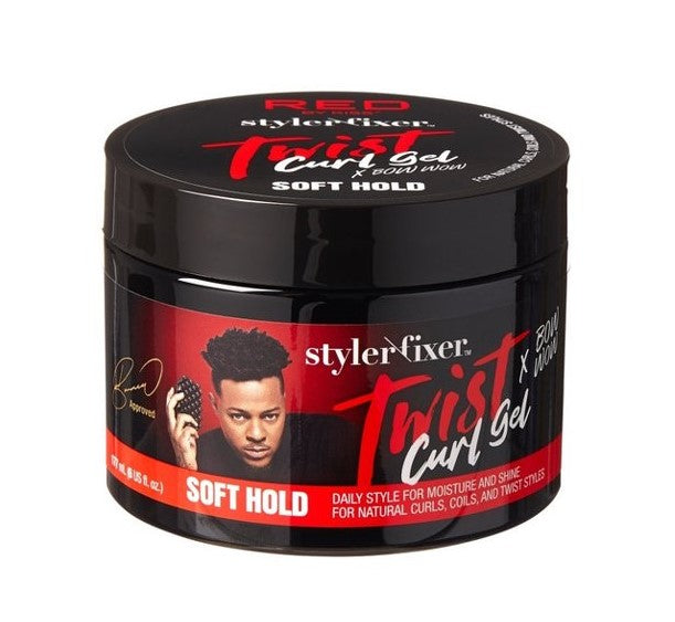 Gel para rizos Twist Premium rojo n.° STG01