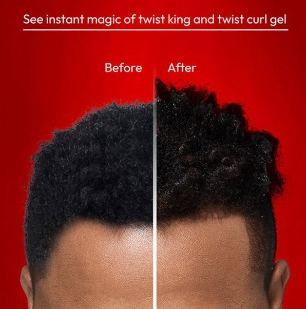 Gel para rizos Twist Premium rojo n.° STG01