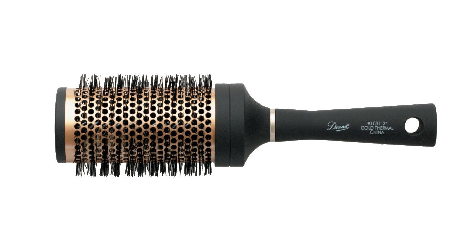 Diane D1031 Gold Thermal Round Brush #2"