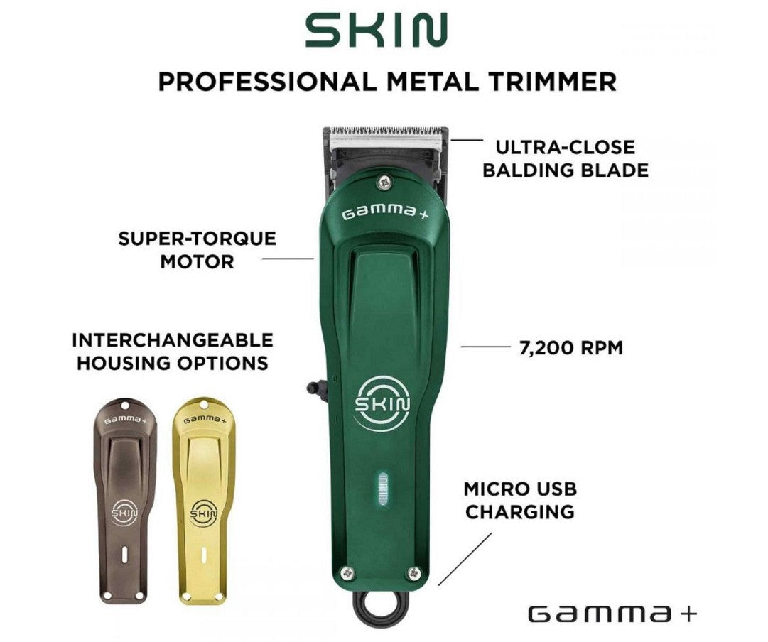 CORTADORA DE PELO INALÁMBRICA SUPER-TOQUE GAMMA+SKIN #GP603GR