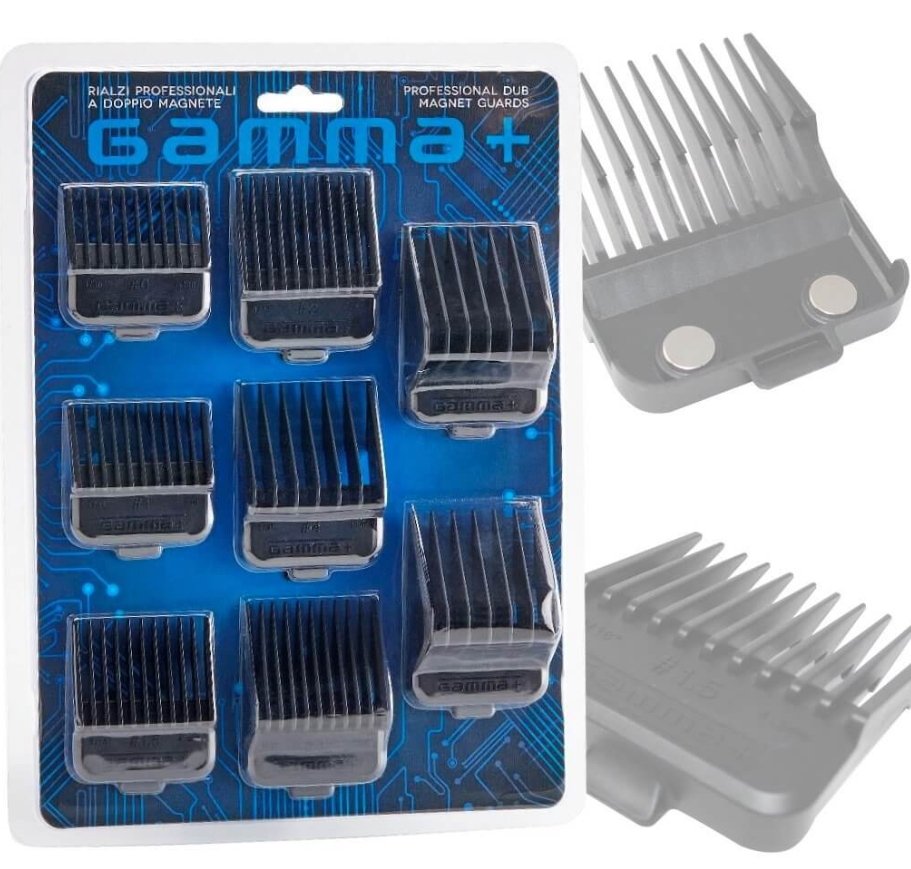 PROTECTORES MAGNÉTICOS DOBLES GAMMA+ NEGROS #GPDMGB