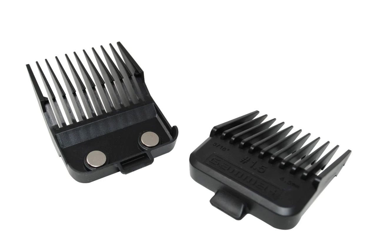 PROTECTORES MAGNÉTICOS DOBLES GAMMA+ NEGROS #GPDMGB