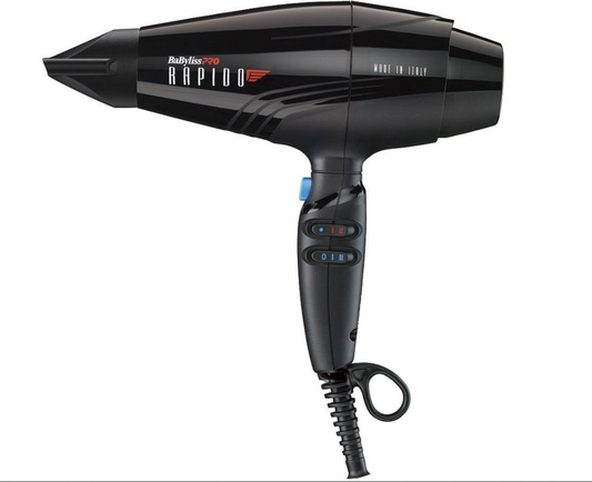 BaBylissPRO RAPIDO High Performance Hair dryer (Black) #BRAP1