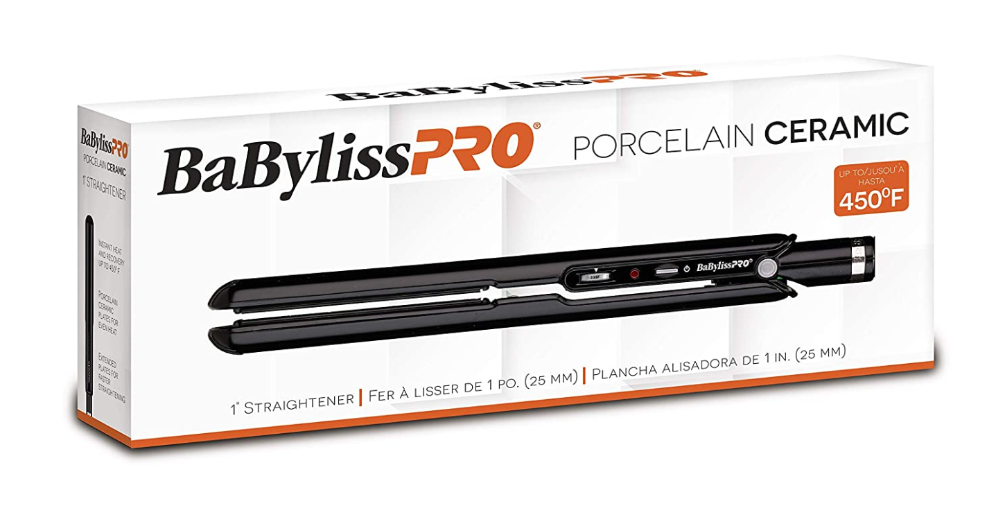 PLANCHA DE ALISADO DE CERÁMICA PORCELANA BABYLISS PRO #BP9557UC