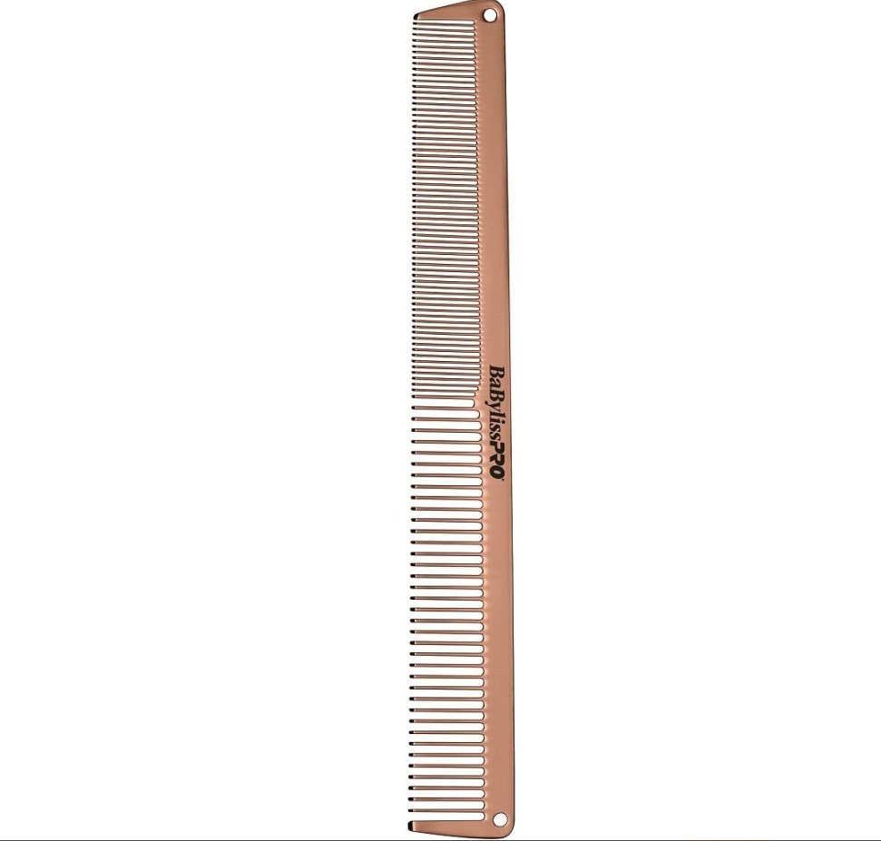 BABYLISS BARBEROLOGY METAL COMB 2 PACK ROSE GOLD BCOMBSET2RG