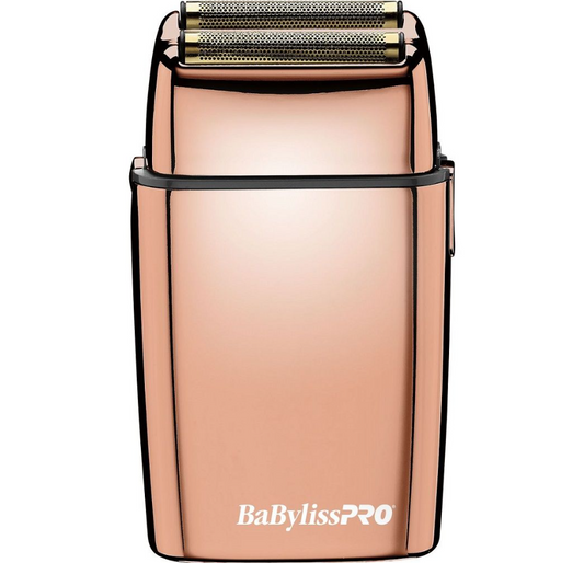 BABYLISS PRO DOUBLE FOIL SHAVER ROSE GOLD #FXFS2RG