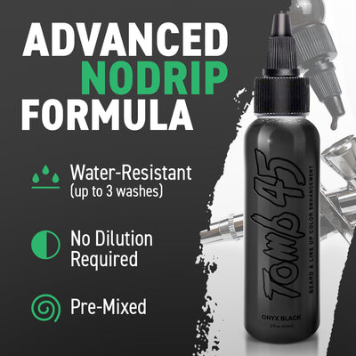 TOMB45 NO DRIP COLOR ONYX BLACK