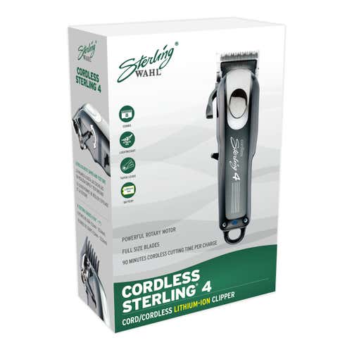 WAHL CORDLESS STERLING 4 CLIPPER #08481