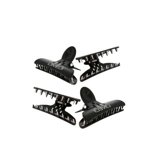 L3VEL3 HAIR CLAW CLIPS – 4 PACK