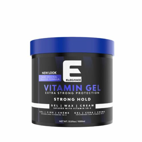 GEL VITAMÍNICO ELEGANCE DE FIJACIÓN FUERTE, 1000 ml/33,81 oz