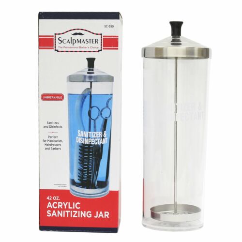 TARRO DESINFECTANTE ACRÍLICO SCALPMASTER SC-550 42oz