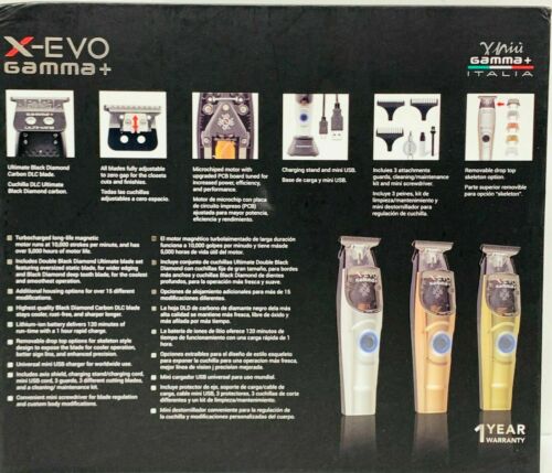 CORTADORA DE PELO MODULAR PROFESIONAL INALÁMBRICA GAMMA X-EVO #HCGPXEVOMS