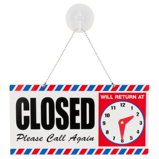 SCALPMASTER OPEN/CLOSED HANGING SIGN SC-9018