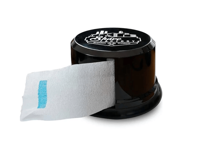 THE SHAVE FACTORY NECK STRIP ROLL DISPENSER