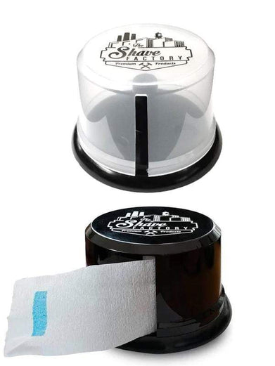 THE SHAVE FACTORY NECK STRIP ROLL DISPENSER