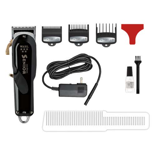 WAHL FIVE STAR CORDLESS SENIOR BLACK CLIPPER #08504-400