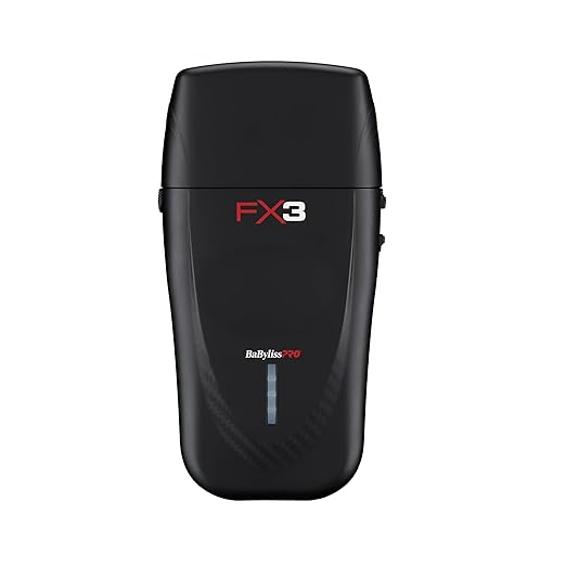 BaBylissPRO® FX3 Professional High Speed Foil Shaver #FXX3SB