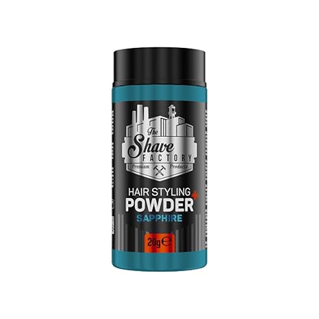 Shave Factory Hair Styling Powder  20gr (Golden, Ruby, Sapphire, Aegean, Indian)