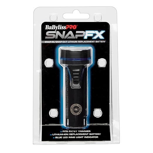 SNAPFX TRIMMER REPLACEMENT BATTERY/BLUE#FXBPT/GREEN#FXBPT33