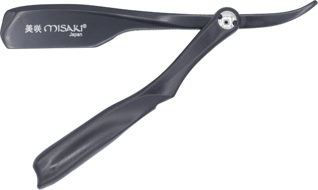Misaki Classic Japanese Folding Razor Black MR-01BLK