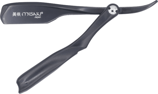 Misaki Classic Japanese Folding Razor Black MR-01BLK