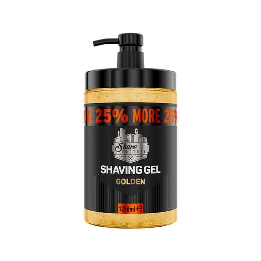 The Shave Factory SHAVING GEL GOLDEN,  1250Ml  #TS-9032-GOL