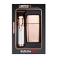 BaBylissPRO Limited Edition Rose Gold Trimmer & Double Foil Shaver Set FXDUOFS2TRG