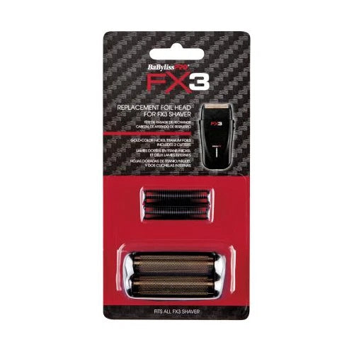 BaBylissPRO Replacement Foil Head & Cutters For FX3 Shaver #FXX3RFB