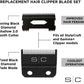 STYLECRAFT Clipper Blade FADE SHALLOW TOOTH 2.0 CUTTER #SC534B